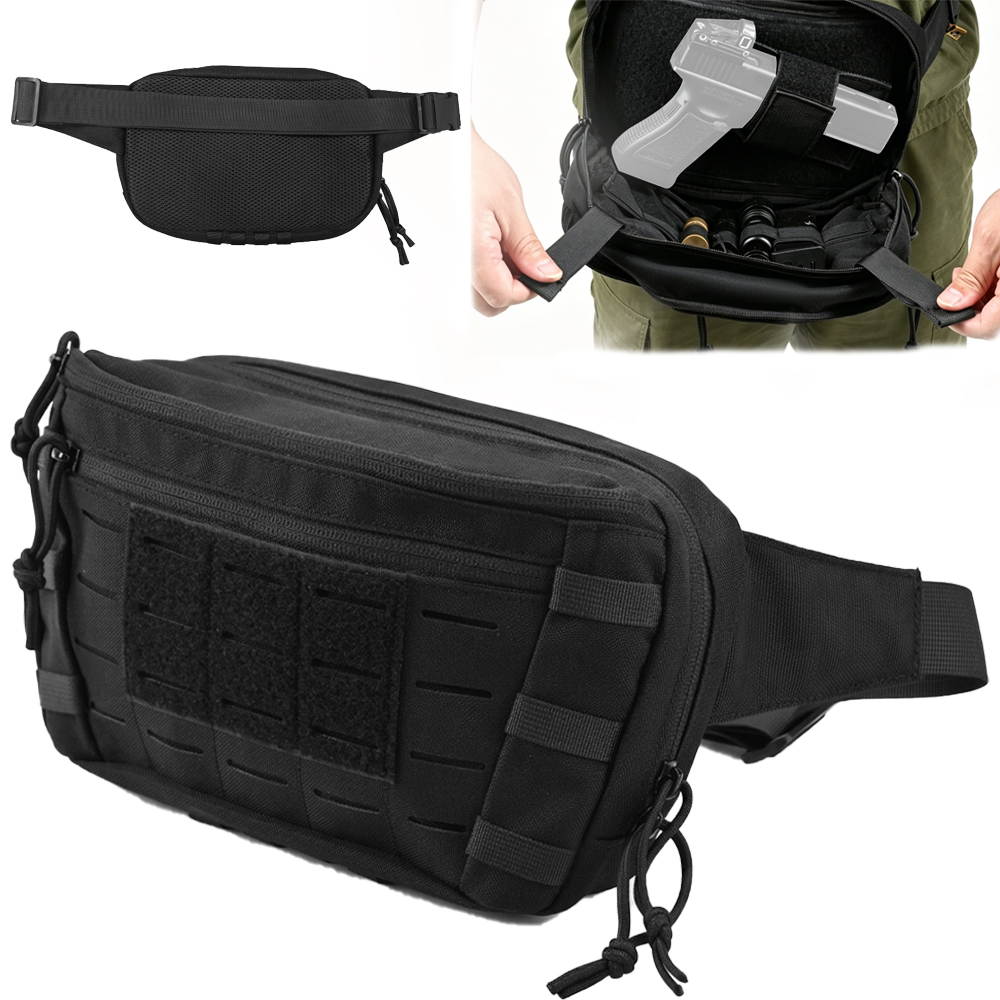Edc Pistol Carry Bag - Bolsa Tática de Cintura para Pistola