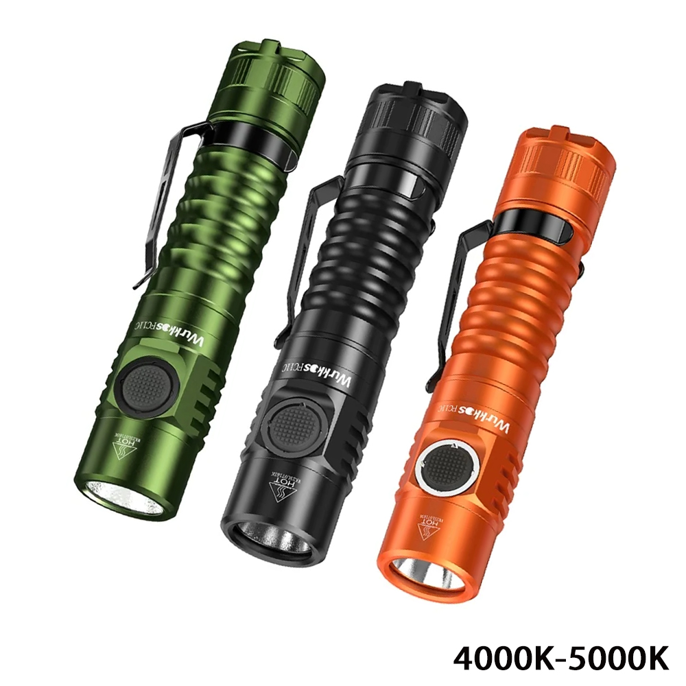 Edc Every Day Carry おもちゃ - Lanterna EDC Wurkkos FC11C 519A 18650
