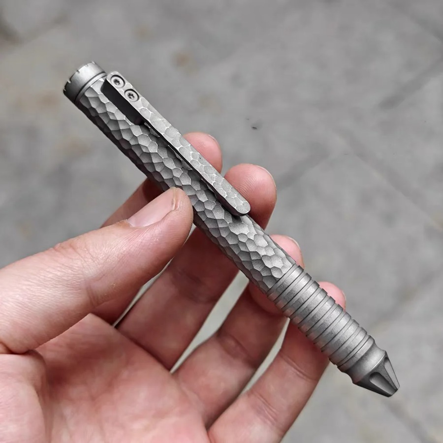 Edc Every Day Carry おもちゃ - Caneta de Titânio TC4 para EDC