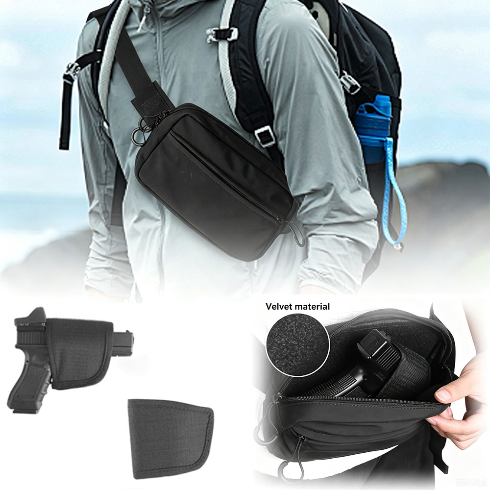 Edc Pistol Carry Bag - Bolsa de Cintura Tática para Transporte