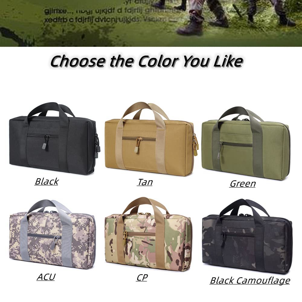 Edc Pistol Carry Bag - Bolsa Tática para Pistola, Estojo para