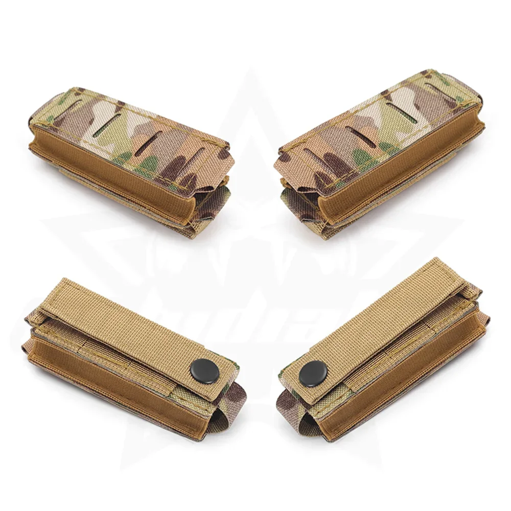 Molle 9mm revista bolsa único  - Edc Carry Flashlight avaliação e preço