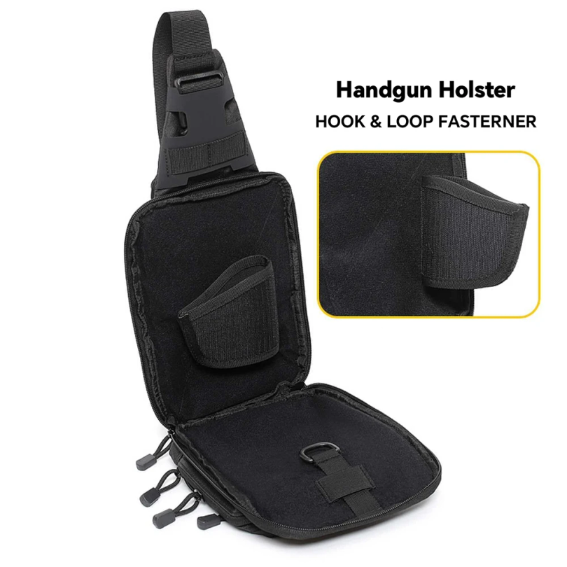 Bolsa Tática Transversal para  - Edc Pistol Carry Bag avaliação e preço