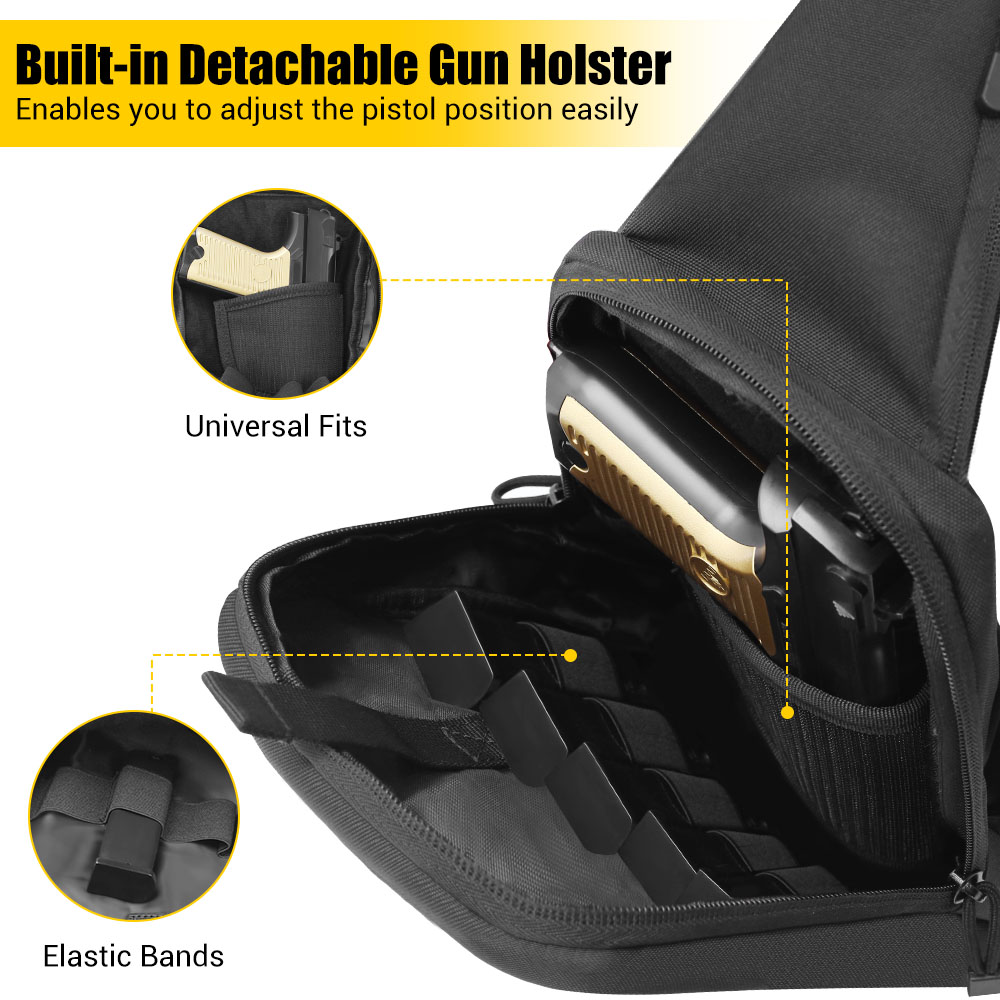 Bolsa Tática para Pistola, Col - Edc Pistol Carry Bag avaliação e preço
