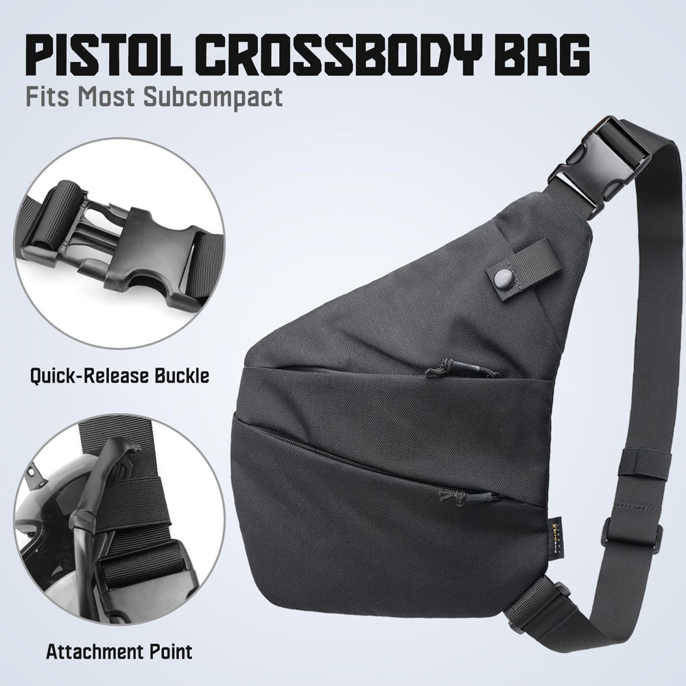 Bolsa de transporte tática esc - Edc Pistol Carry Bag avaliação e preço