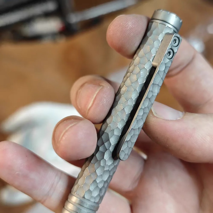 Caneta de Titânio TC4 para EDC - Edc Every Day Carry おもちゃ avaliação e preço