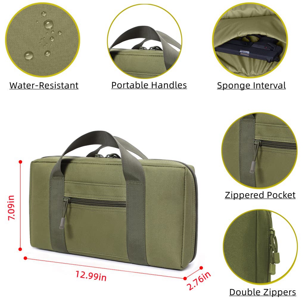 Bolsa Tática para Pistola, Est - Edc Pistol Carry Bag avaliação e preço