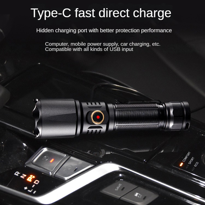 Portátil EDC USB Recarregável  - Edc Carry Flashlight avaliação e preço