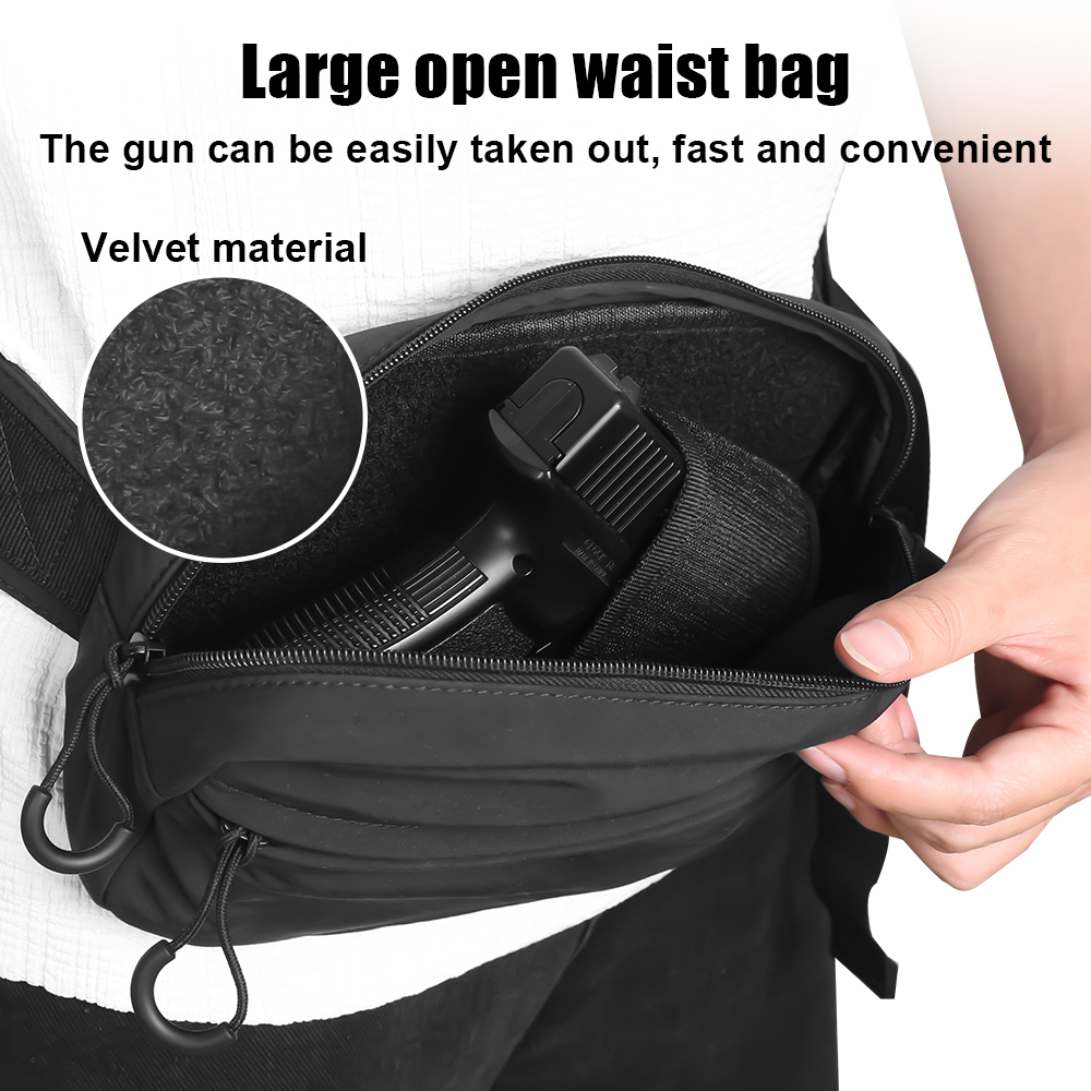 Bolsa tática crossbody para pi - Edc Pistol Carry Bag avaliação e preço