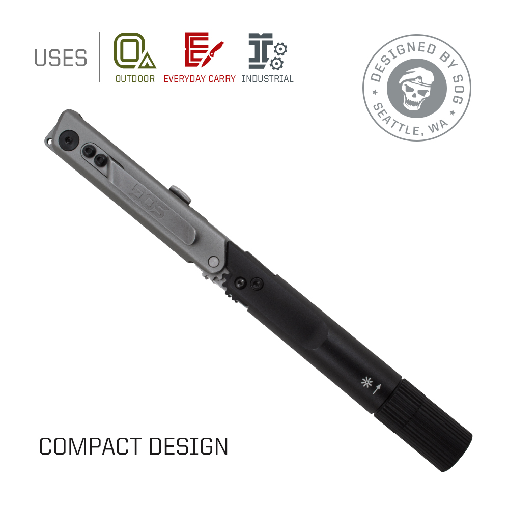 Sog baton q2 4 em 1 multi-ferr - Edc Carry Flashlight avaliação e preço